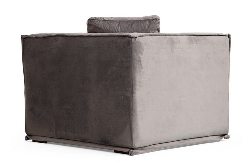 Soffa m. Divan Woodlaw 6-sits - Grå - Möbler - Soffa - Hörnsoffa
