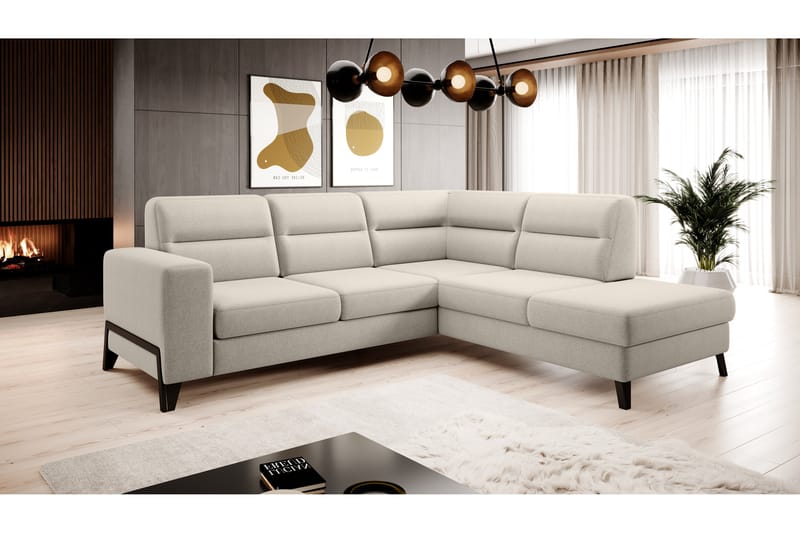 Soffa m. Schäslong Banty 4-sits - Beige - Möbler - Soffa - Divansoffa & schäslongsoffa - 4 sits soffa med divan