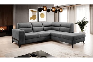 Soffa m. Schäslong Banty 4-sits - Grå - Möbler - Soffa - Divansoffa & schäslongsoffa - 4 sits soffa med divan