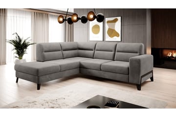 Soffa m. Schäslong Banty 4-sits - Grå - Möbler - Soffa - Divansoffa & schäslongsoffa - 4 sits soffa med divan