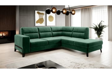 Soffa m. Schäslong Banty 4-sits - Grön - Möbler - Soffa - Divansoffa & schäslongsoffa - 4 sits soffa med divan