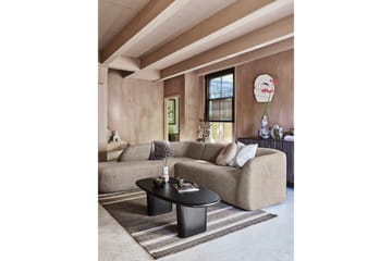 Soffa med Schäslong Mooli 3-sits - Naturmelange - Möbler - Soffa - Divansoffa & schäslongsoffa - 3 sits soffa med divan
