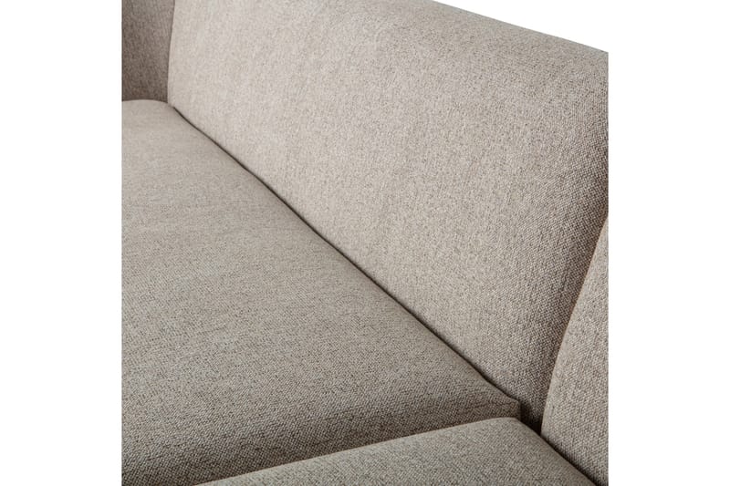 Soffa med Schäslong Mooli 3-sits - Naturmelange - Möbler - Soffa - Divansoffa & schäslongsoffa - 3 sits soffa med divan