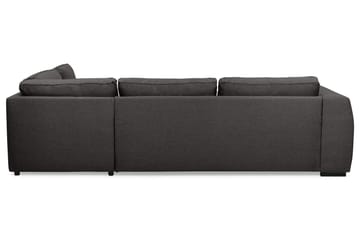 Soffa Ontario 3-sits med Schäslong Höger - Mörkgrå - Möbler - Soffa - Divansoffa & schäslongsoffa - 3 sits soffa med divan