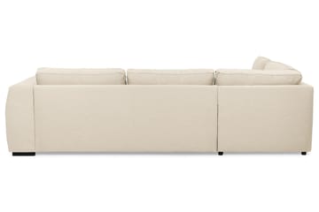 Soffa Ontario 3-sits med Schäslong Vänster - Beige - Möbler - Soffa - Divansoffa & schäslongsoffa - 3 sits soffa med divan