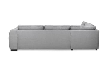 Soffa Ontario 3-sits med Schäslong Vänster - Ljusgrå - Möbler - Soffa - Divansoffa & schäslongsoffa - 3 sits soffa med divan