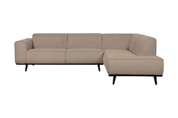 Statement Hörnsoffa Höger - Beige - Möbler - Soffa - Divansoffa & schäslongsoffa