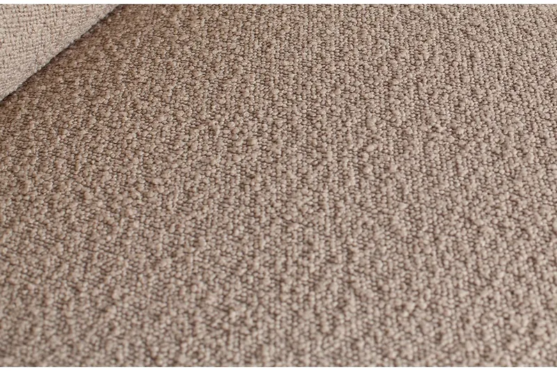 Statement Hörnsoffa Vänster - Beige Bouclé - Möbler - Soffa - Divansoffa & schäslongsoffa