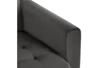 Strummer Divansoffa Grå - Möbler - Soffa - Divansoffa & schäslongsoffa - 3 sits soffa med divan