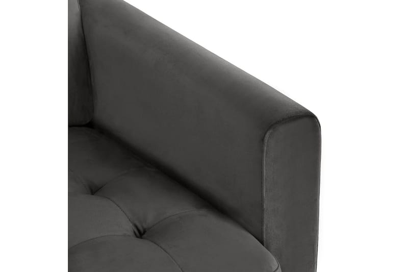 Strummer Divansoffa Grå - Möbler - Soffa - Divansoffa & schäslongsoffa - 3 sits soffa med divan