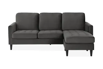 Strummer Divansoffa Grå - Möbler - Soffa - Divansoffa & schäslongsoffa - 3 sits soffa med divan