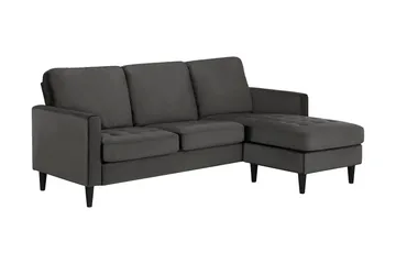 Strummer Divansoffa Grå - Möbler - Soffa - Divansoffa & schäslongsoffa - 3 sits soffa med divan