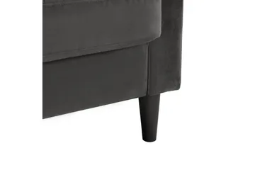 Strummer Divansoffa Grå - Möbler - Soffa - Divansoffa & schäslongsoffa - 3 sits soffa med divan
