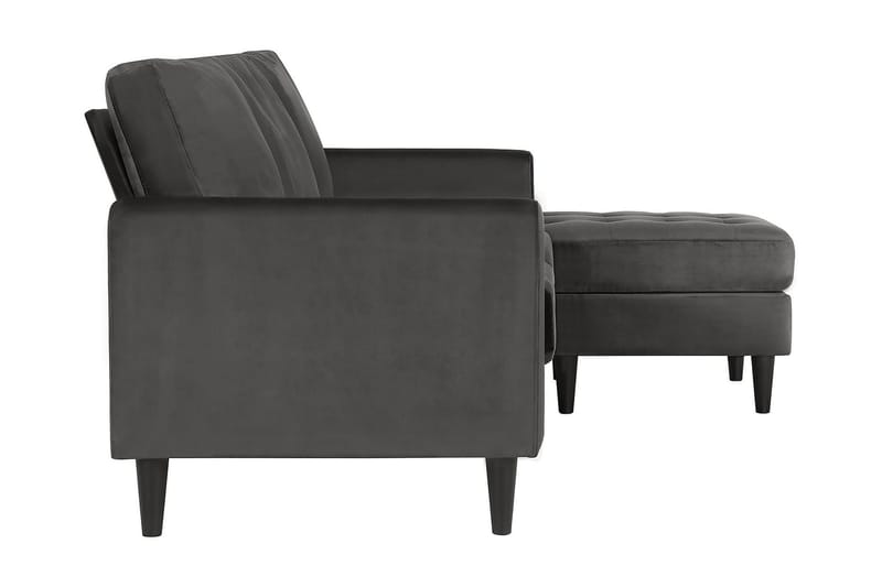 Strummer Divansoffa Grå - Möbler - Soffa - Divansoffa & schäslongsoffa - 3 sits soffa med divan