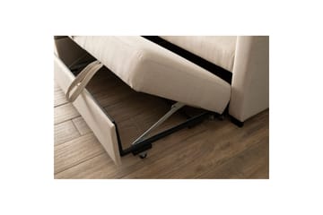 Tareen Soffa med Divan 3-sits - Beige - Möbler - Soffa - Divansoffa & schäslongsoffa - 3 sits soffa med divan