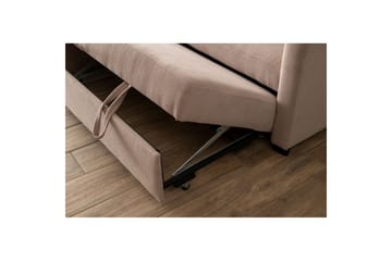 Tareen Soffa med Divan 3-sits - Brun - Möbler - Soffa - Divansoffa & schäslongsoffa - 3 sits soffa med divan