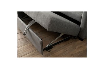 Tareen Soffa med Divan 3-sits - Ljusgrå - Möbler - Soffa - Divansoffa & schäslongsoffa - 3 sits soffa med divan