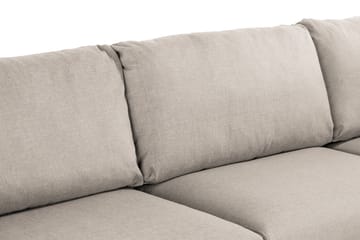 Trend 4-sits Vänstervänd L-formad Divansoffa i Tyg - Beige - Möbler - Soffa - Divansoffa & schäslongsoffa - 4 sits soffa med divan