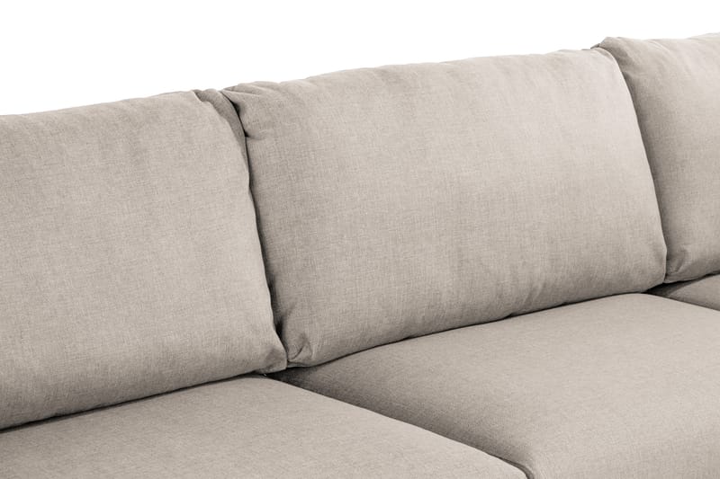 Trend 4-sits Vänstervänd L-formad Divansoffa i Tyg - Beige - Möbler - Soffa - Divansoffa & schäslongsoffa - 4 sits soffa med divan