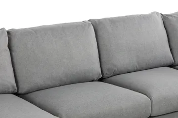 Trend 5-sits Vänstervänd U-formad Hörnsoffa med divan i Tyg - Grå - Möbler - Soffa - Hörnsoffa - Hörnsoffa med divan