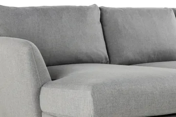 Trend 5-sits Vänstervänd U-formad Hörnsoffa med divan i Tyg - Grå - Möbler - Soffa - Hörnsoffa - Hörnsoffa med divan