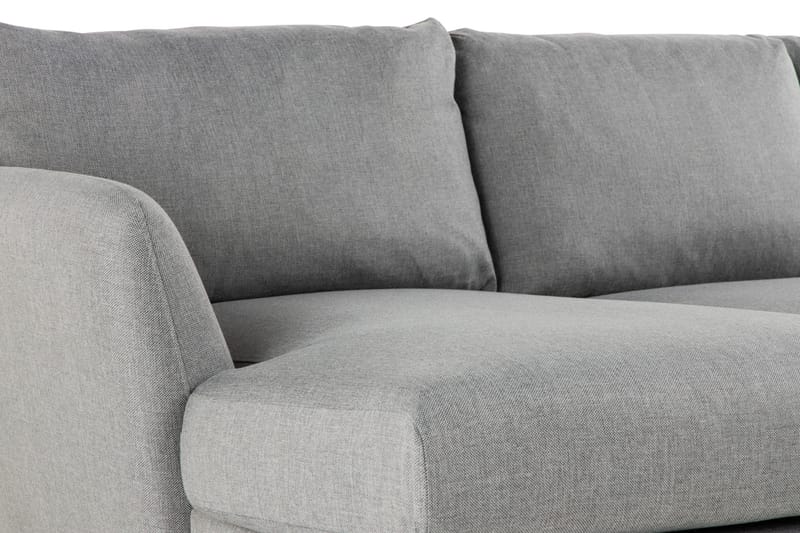 Trend 5-sits Vänstervänd U-formad Hörnsoffa med divan i Tyg - Grå - Möbler - Soffa - Hörnsoffa - Hörnsoffa med divan