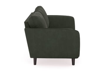 Trend Lyx 2-sits Manchestersoffa - Mörkgrön - Möbler - Soffa - 2 sits soffa