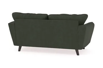 Trend Lyx 2-sits Manchestersoffa - Mörkgrön - Möbler - Soffa - 2 sits soffa