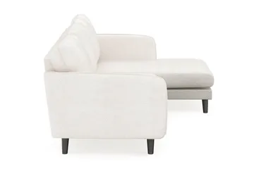 Trend Lyx 3-sits Divansoffa Höger - Vit - Möbler - Soffa - Divansoffa & schäslongsoffa - 4 sits soffa med divan