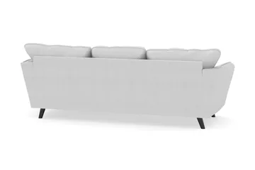 Trend Lyx 3-sits Högervänd L-formad Divansoffa i Tyg - Ljusgrå - Möbler - Soffa - Divansoffa & schäslongsoffa - 4 sits soffa med divan
