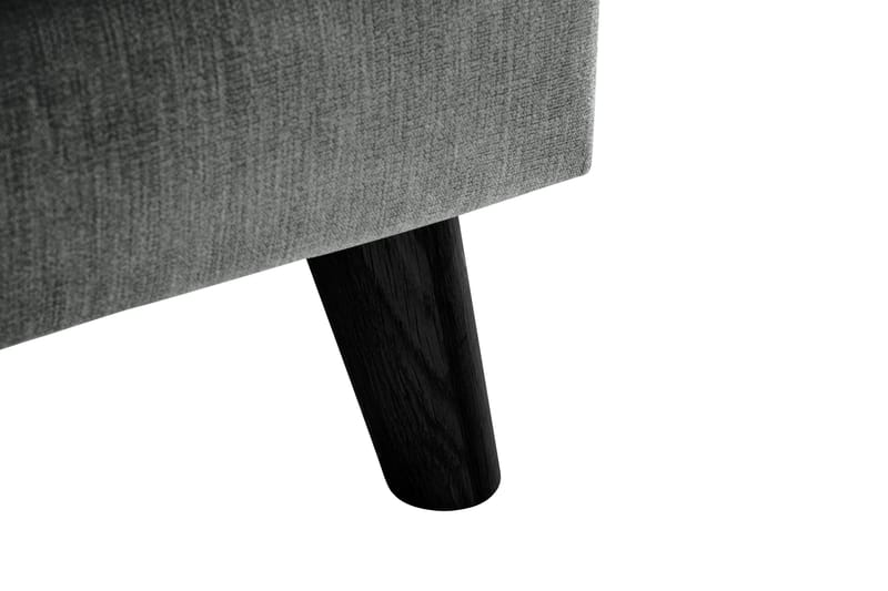 Trend Lyx 3-sits Vänstervänd L-formad Divansoffa i Tyg - Grå - Möbler - Soffa - Divansoffa & schäslongsoffa - 4 sits soffa med divan