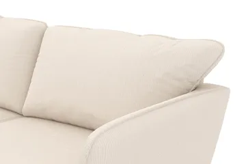 Trend Lyx 4-sits Vänstervänd L-formad Schäslongsoffa i Manchester - Beige - Möbler - Soffa - Divansoffa & schäslongsoffa - 4 sits soffa med divan