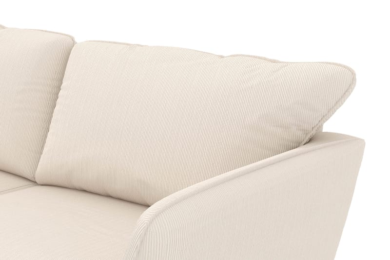 Trend Lyx 4-sits Vänstervänd L-formad Schäslongsoffa i Manchester - Beige - Möbler - Soffa - Divansoffa & schäslongsoffa - 4 sits soffa med divan