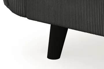 Trend Lyx 4-sits Vänstervänd L-formad Schäslongsoffa i Manchester - Mörkgrå - Möbler - Soffa - Divansoffa & schäslongsoffa - 4 sits soffa med divan