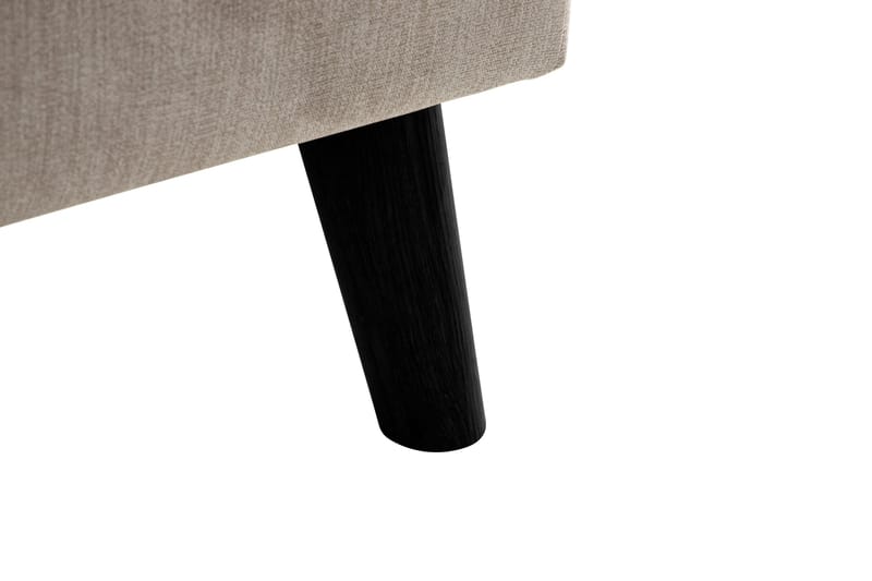 Trend Lyx 4-sits Vänstervänd L-formad Schäslongsoffa i Tyg - Beige - Möbler - Soffa - Divansoffa & schäslongsoffa - 4 sits soffa med divan
