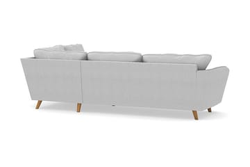 Trend Lyx Schäslongsoffa Höger - Ljusgrå - Möbler - Soffa - Divansoffa & schäslongsoffa - 4 sits soffa med divan