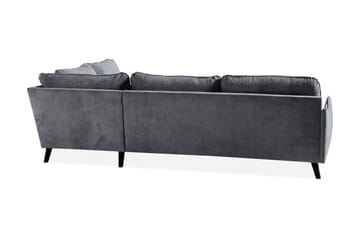 Trend Lyx Schäslongsoffa Höger - Mörkgrå - Möbler - Soffa - Divansoffa & schäslongsoffa - 4 sits soffa med divan