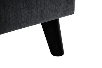 Trend Lyx Schäslongsoffa Höger - Mörkgrå/Svart - Möbler - Soffa - Divansoffa & schäslongsoffa - 4 sits soffa med divan