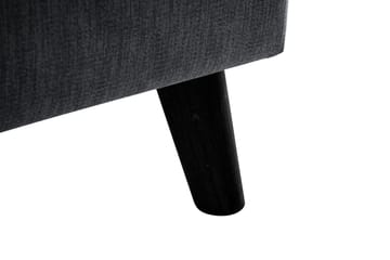 Trend Lyx Schäslongsoffa Vänster - Mörkgrå/Svart - Möbler - Soffa - Divansoffa & schäslongsoffa - 4 sits soffa med divan