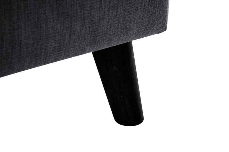 Trend Lyx Schäslongsoffa Vänster - Mörkgrå/Svart - Möbler - Soffa - Divansoffa & schäslongsoffa - 4 sits soffa med divan