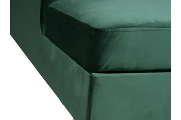 Truro Soffa Vänster - Grön - Möbler - Soffa - Divansoffa & schäslongsoffa - 4 sits soffa med divan