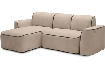 Ume 4-sits Soffa med Divan - Cream - Möbler - Soffa - Divansoffa & schäslongsoffa - 4 sits soffa med divan