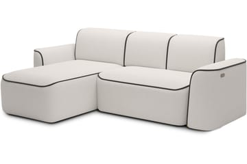Ume 4-sits Soffa med Divan - Vit - Möbler - Soffa - Divansoffa & schäslongsoffa - 4 sits soffa med divan