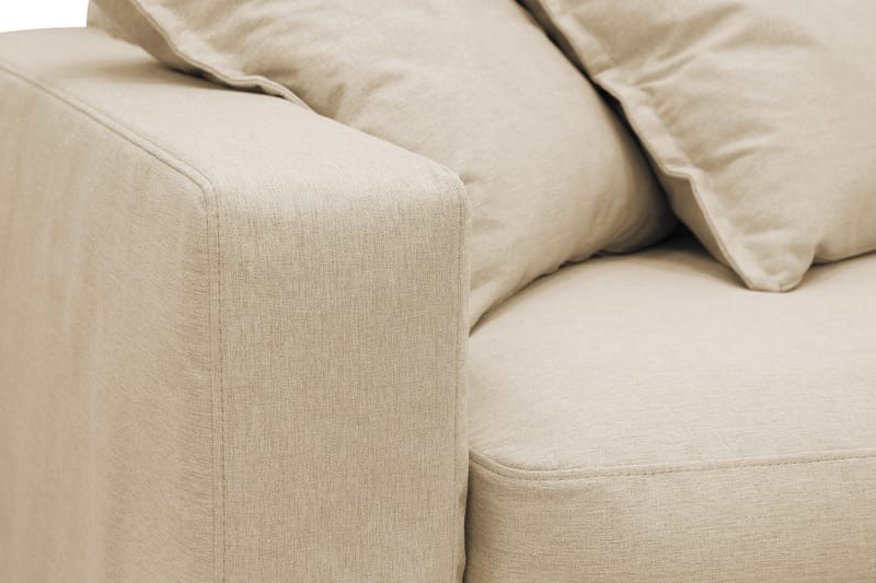 Valencia Extra Djup 4-sits Soffa med Schäslong Höger - Beige - Möbler - Soffa - Divansoffa & schäslongsoffa - 4 sits soffa med divan
