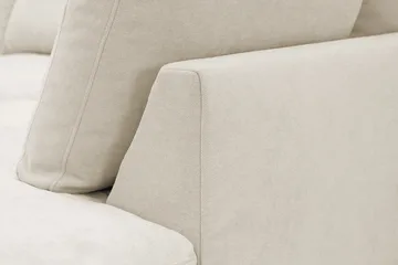 Valencia Extra Djup 4-sits Soffa med Schäslong Höger - Beige - Möbler - Soffa - Divansoffa & schäslongsoffa - 4 sits soffa med divan