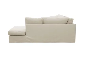 Valencia Extra Djup 4-sits Soffa med Schäslong Höger - Beige - Möbler - Soffa - Divansoffa & schäslongsoffa - 4 sits soffa med divan