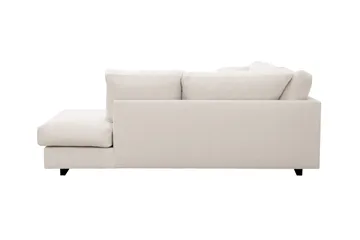 Valencia Extra Djup 4-sits Soffa med Schäslong Höger - Benvit - Möbler - Soffa - Divansoffa & schäslongsoffa - 4 sits soffa med divan