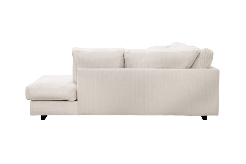 Valencia Extra Djup 4-sits Soffa med Schäslong Höger - Benvit - Möbler - Soffa - Divansoffa & schäslongsoffa - 4 sits soffa med divan