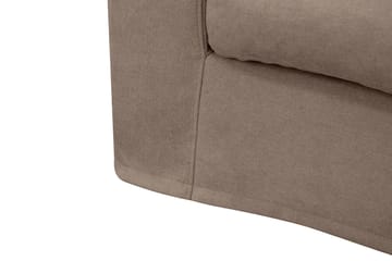 Valencia Extra Djup 4-sits Soffa med Schäslong Höger - Mörkbrun - Möbler - Soffa - Divansoffa & schäslongsoffa - 4 sits soffa med divan