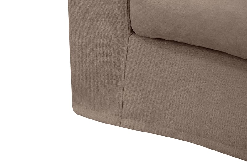 Valencia Extra Djup 4-sits Soffa med Schäslong Höger - Mörkbrun - Möbler - Soffa - Divansoffa & schäslongsoffa - 4 sits soffa med divan